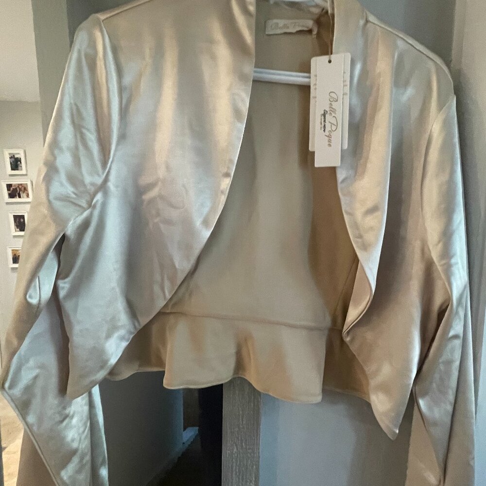 Gold Bolero Cardigan
